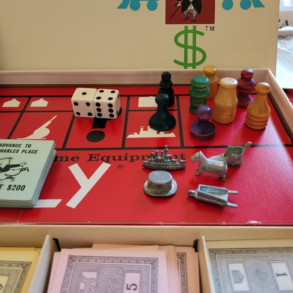 Vintage Monopoly Game - Picture 4 of 6